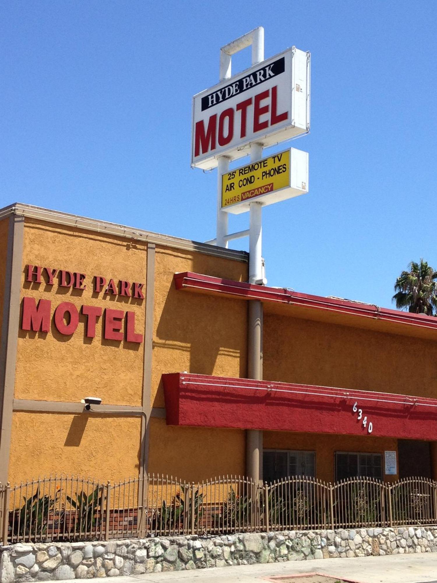 Hyde Park Motel Лос-Анджелес Экстерьер фото