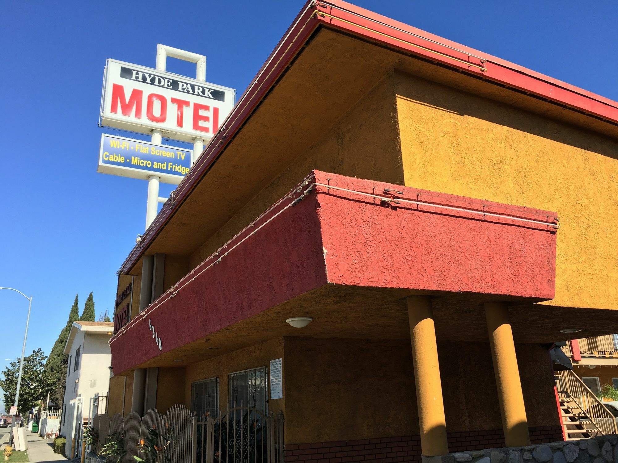 Hyde Park Motel Лос-Анджелес Экстерьер фото